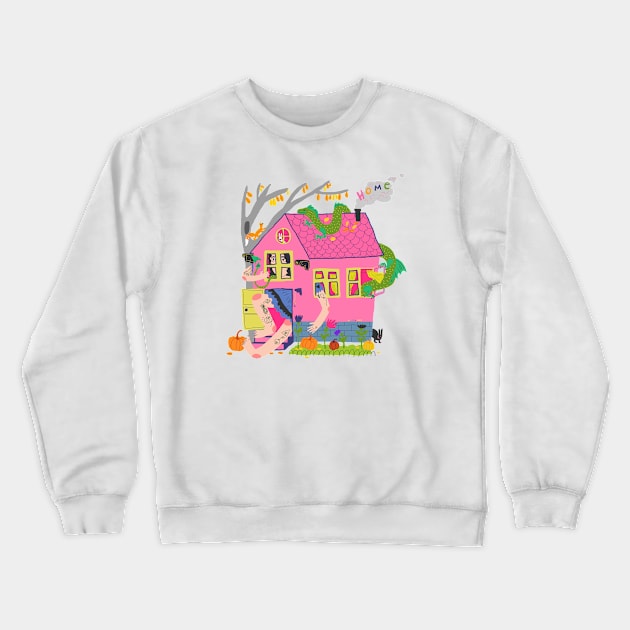 Home Crewneck Sweatshirt by ezrawsmith